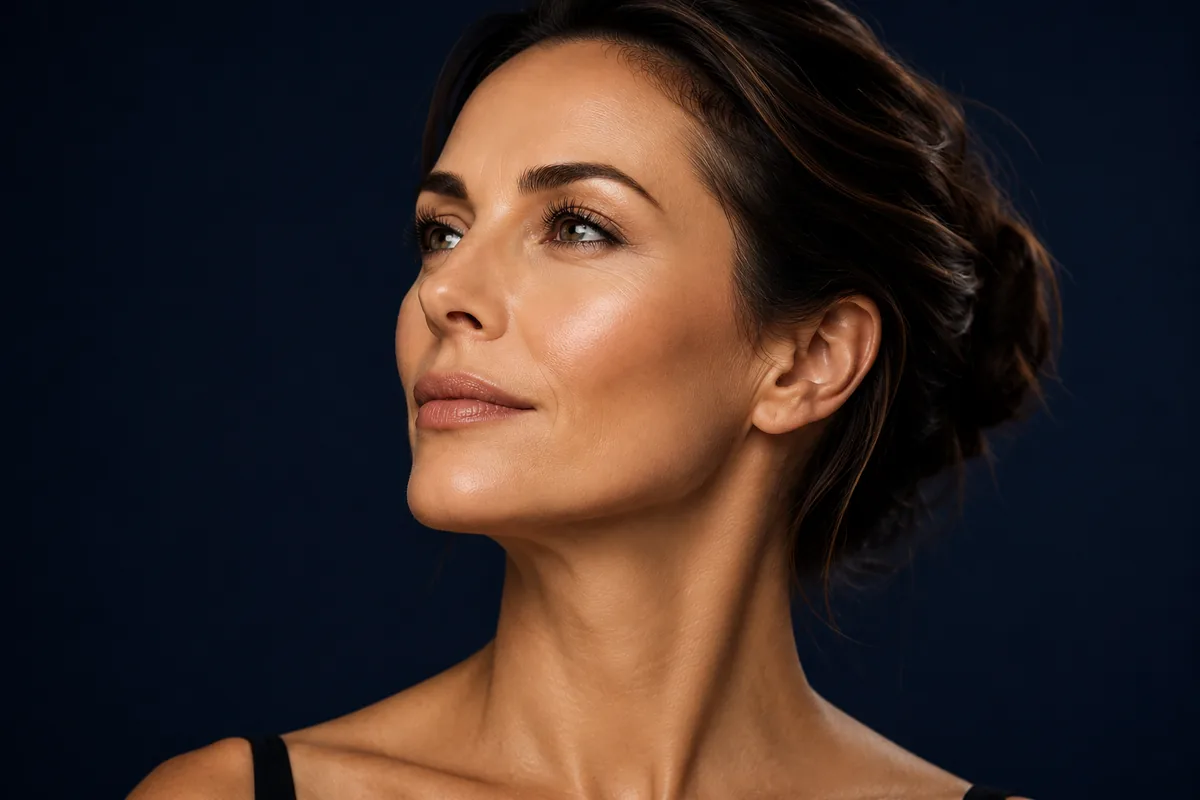 Jawline treatment area